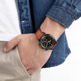 Fossil Goodwin Chronograph Black Dial Men's Watch | FS5501