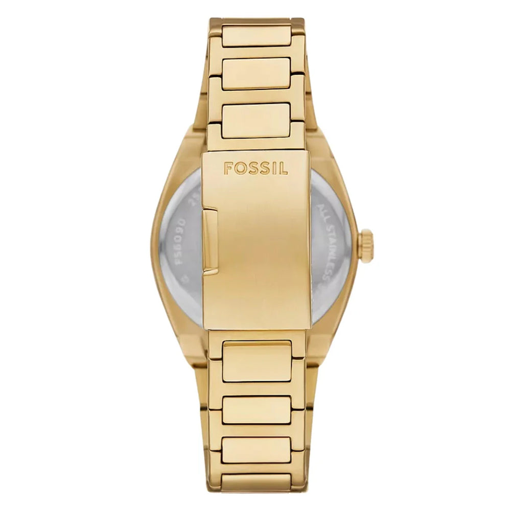 Fossil Everett Gold Tone Green Dial Men's Watch FS6090