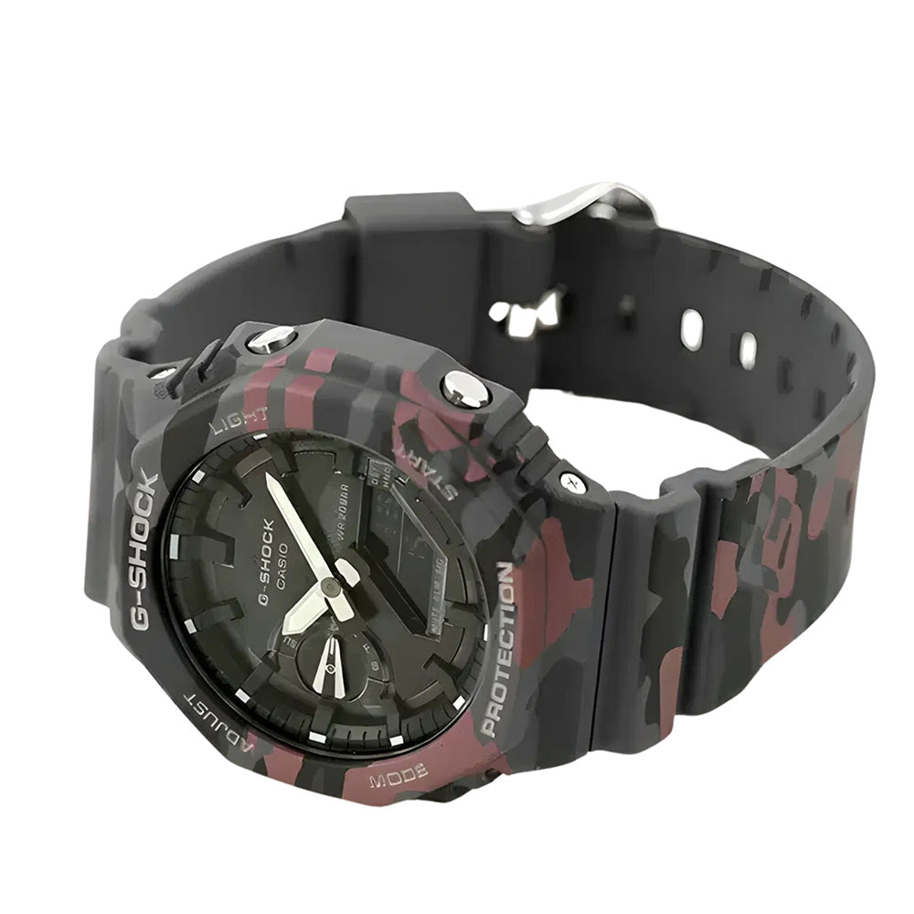CASIO G-SHOCK CARBON CORE ANALOGUE-DIGITAL WATCH GA-2100CMD-8ADR