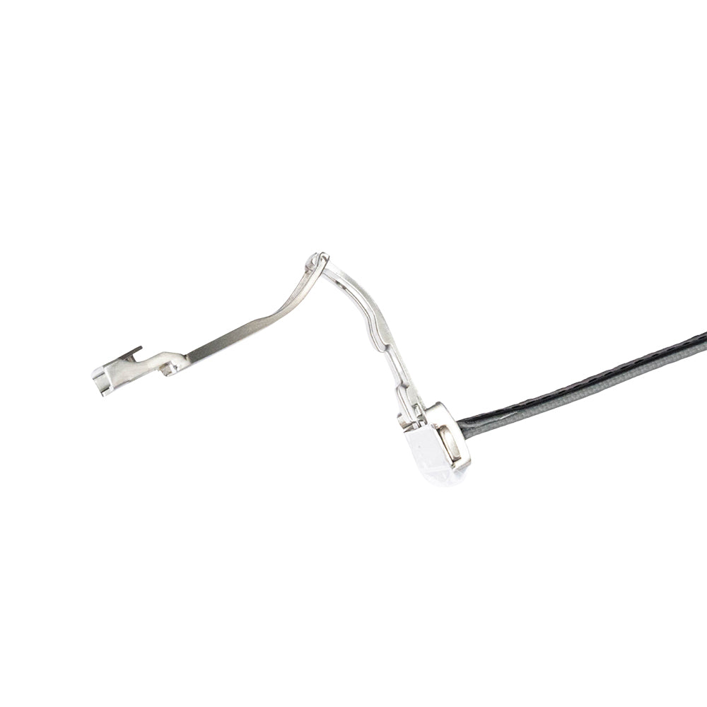 Zeyron 22mm Premium Grey Sailcloth Butterfly Clasp Strap  