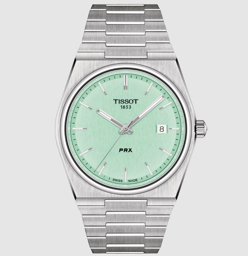 Tissot PRX Tiffany Blue Dial Men's Watch| T1374101109101