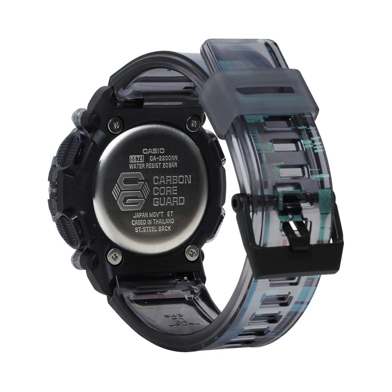 Casio G-Shock ANALOG-DIGITAL Green Men's Watch| GA-2200NN-1ADR