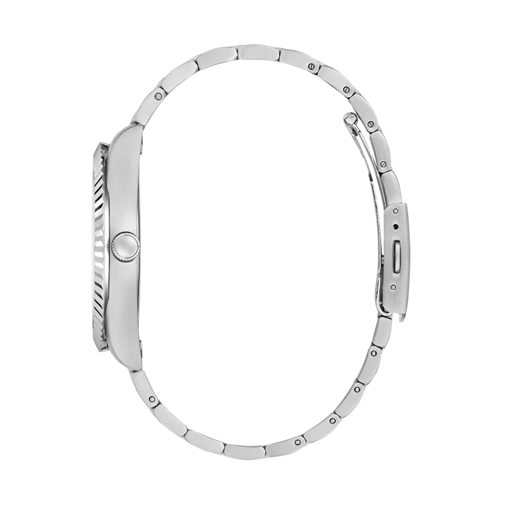 Guess Connoisseur Day-Date Silver Dial Men's Watch GW0265G6