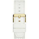 GUESS Phoenix White-Gold Silicone Quartz Men's Watch| GW0499G5