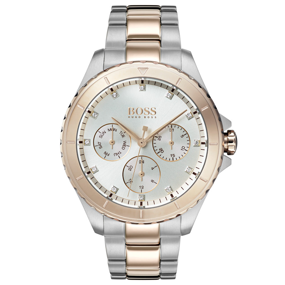 Hugo Boss Classic Silver Two Tone Women's Watch HB1502446