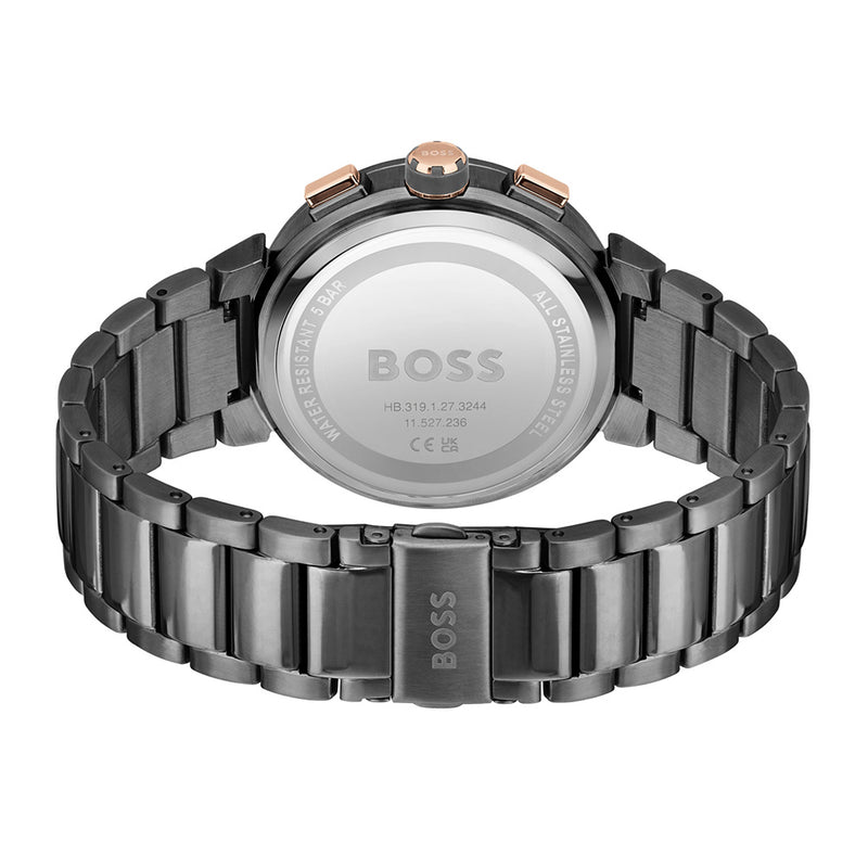 Hugo Boss Heren Horloge Multi-Function Red Dial Men's Watch| HB1514000