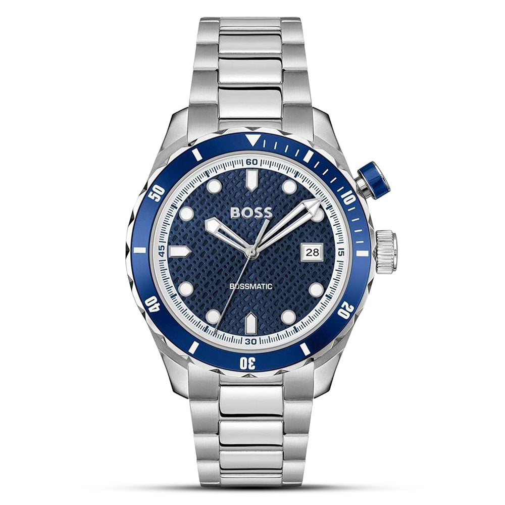 Hugo Boss Bossmatic Blue Dial Men's Watch | HB1514177