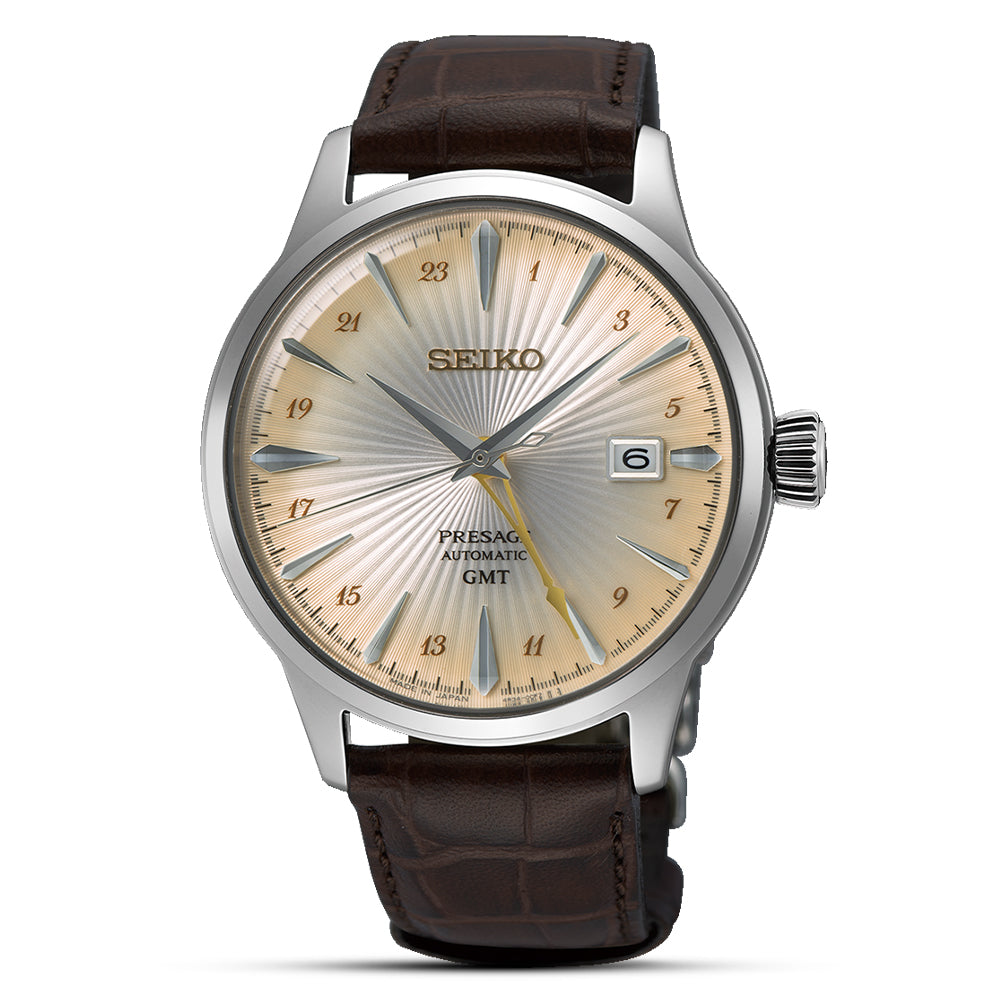 Seiko Presage Cocktail Time GMT 'Acacia' Automatic Watch SSK041J1