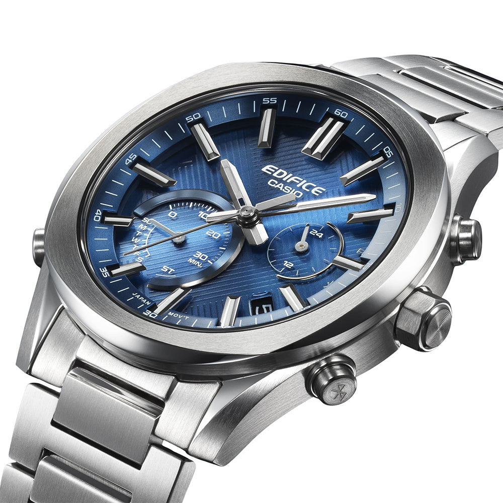 Casio Edifice Smarphone Linked Solar Powered Blue Dial Watch EQB-1300D-2ADF