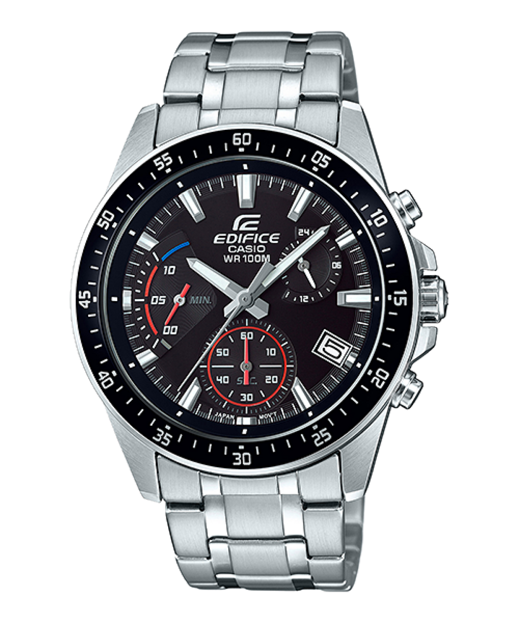 Casio Edifice Black Dial Chronograph Men's Watch| EFV-540D