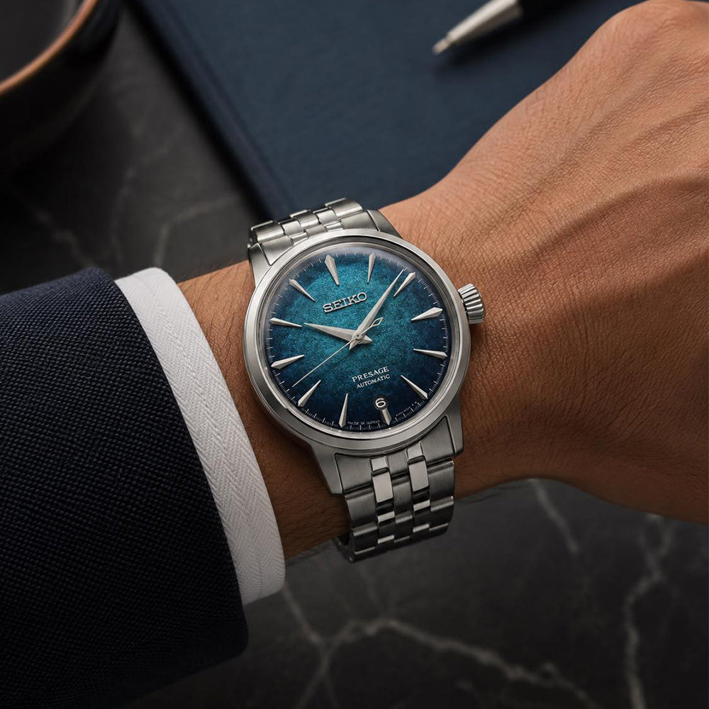 Seiko Presage Cocktail Time Emerald Mist Automatic Watch HCB001J1