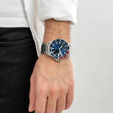 Emporio Armani Silver Chain Multi-color dial Men's Watch| AR11339