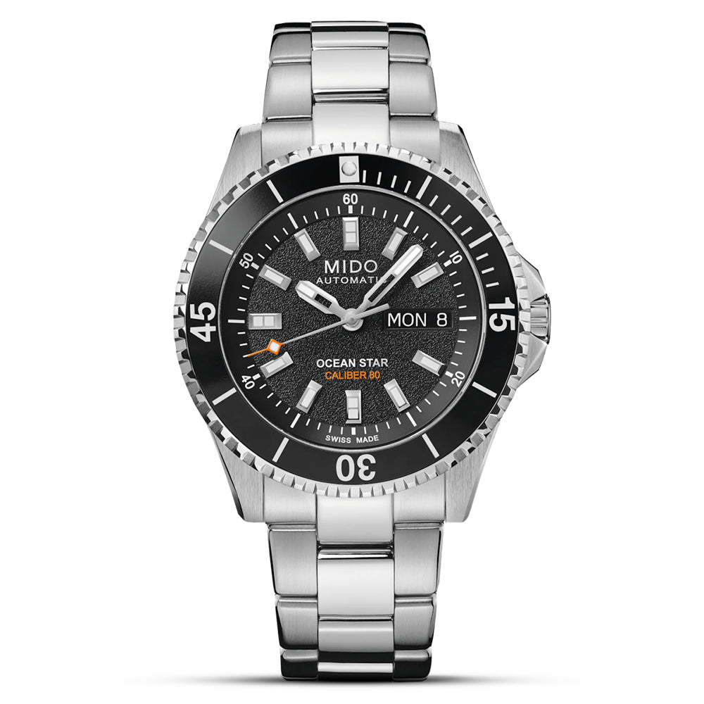 MIDO Ocean Star 200 Automatic Black Dial Watch | M026.930.11.051.00