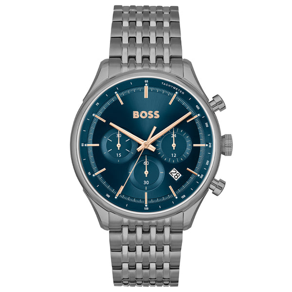 Hugo Boss Gregor Blue Dial Men's Watch HB1514083