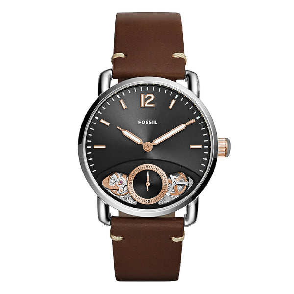 Fossil The Commuter Black Dial Men's Watch | ME1165