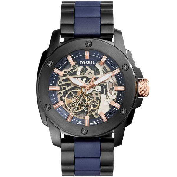 FOSSIL Modern Machine Automatic Skeleton Dial Men's Watch| ME3133