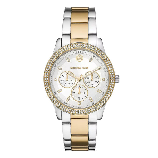 Michael Kors Tibby Pavé White Dial Ladies Watch | MK6825 