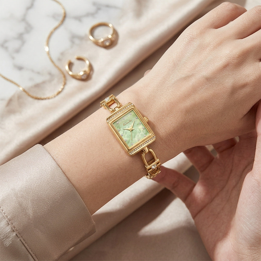Kimio Square MOP Dial Ladies Watch | K6686S