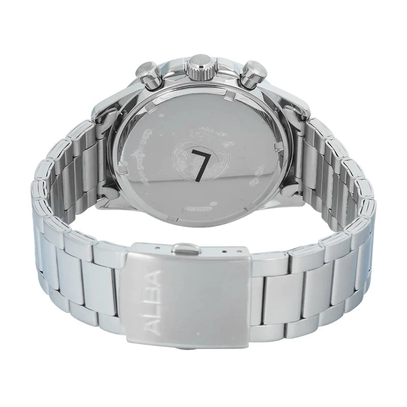 ALBA Chronograph Black Dial Green Bezel Men's Watch | AM3A25X