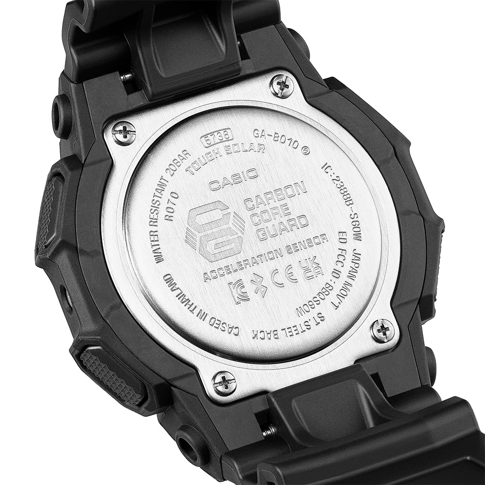 CASIO G-SHOCK ANALOGUE DIGITAL GREEN DIAL WATCH | GA-B010BEG-1ADR