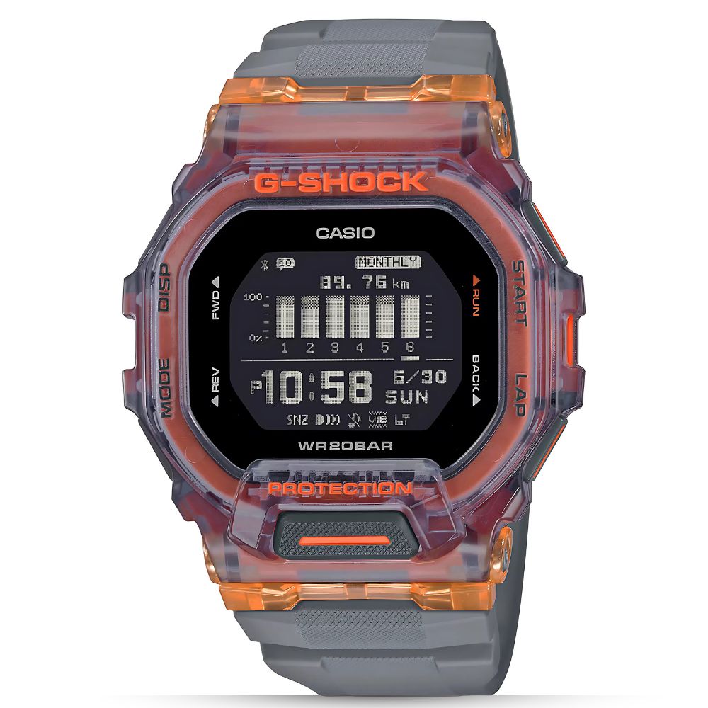 Casio G-Shock Vital Bright Series Mobile Linked Watch| GBD-200SM-1A5DR