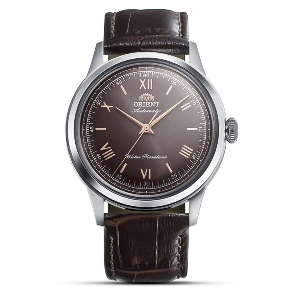 Orient Bambino Maroon Dial Men's Automatic Watch RN-BB0004Y