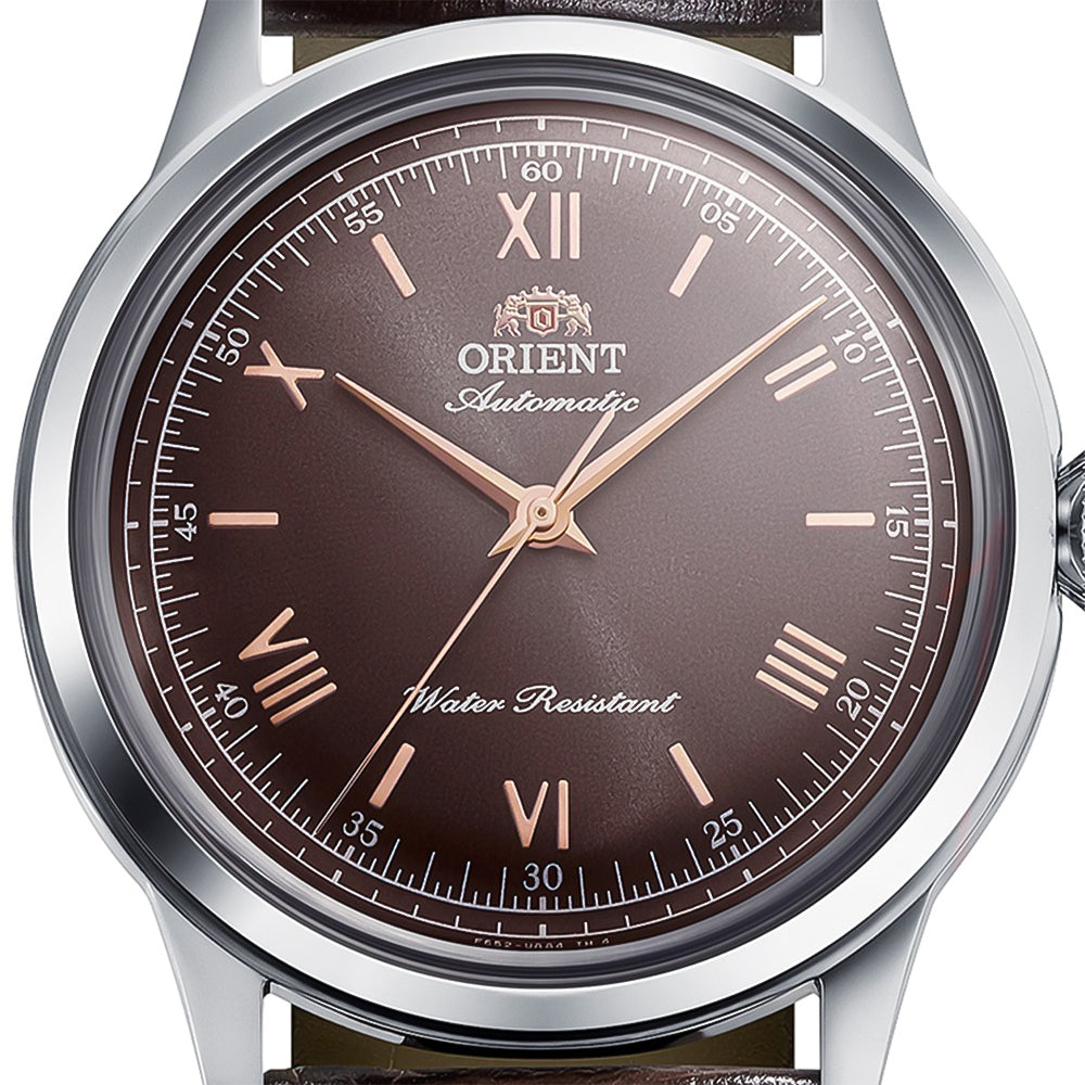 Orient Bambino Maroon Dial Men's Automatic Watch RN-BB0004Y
