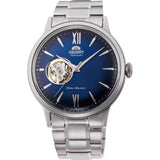 Orient "Bambino Open Heart" Blue Dial Automatic Watch | RA-AG0028L10B