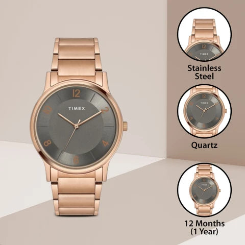 Grey Dial Analog Watch - For Men TWNTG09SMU01