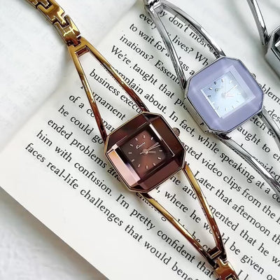 Kimio Hollow Premium V2 Copper Dial Ladies Watch | K6636S