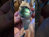 TISSOT PRX Quartz Green Dial Steel Men's Watch| T137.410.11.091.00
