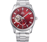 ORIENT CONTEMPORARY SEMI-SKELETON RED DIAL MEN'S WATCH| RA-AR0010R