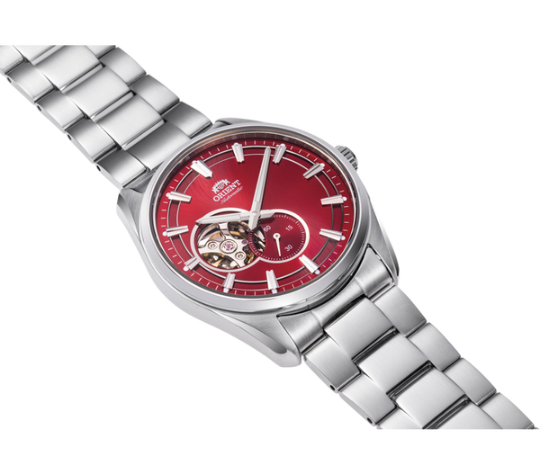 ORIENT CONTEMPORARY SEMI-SKELETON RED DIAL MEN'S WATCH| RA-AR0010R