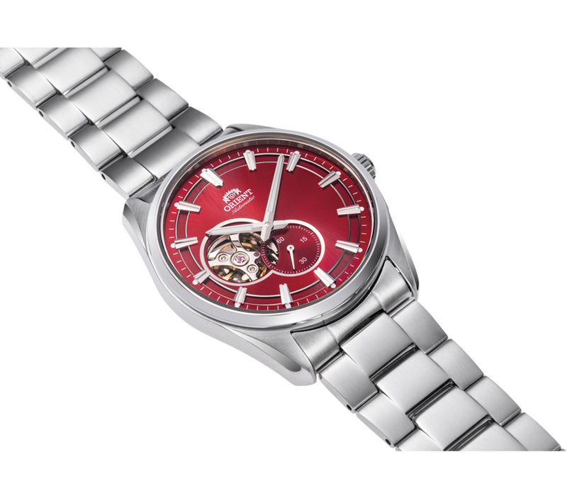 ORIENT CONTEMPORARY SEMI-SKELETON RED DIAL MEN'S WATCH| RA-AR0010R