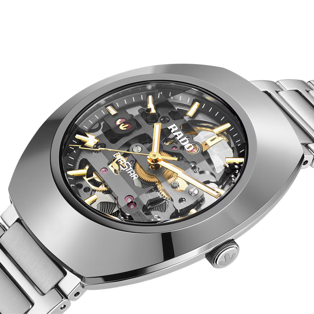 Rado DiaStar Original Automatic Skeleton Dial Watch | R12162153