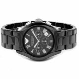 Emporio Armani Valente Black Chronograph Dial Men's Watch| AR1400