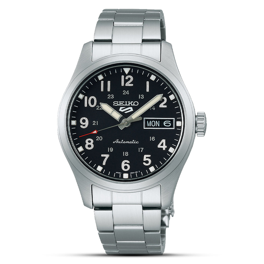 Seiko 5 Sports Automatic Black Dial Men's Watch SRPJ81K1