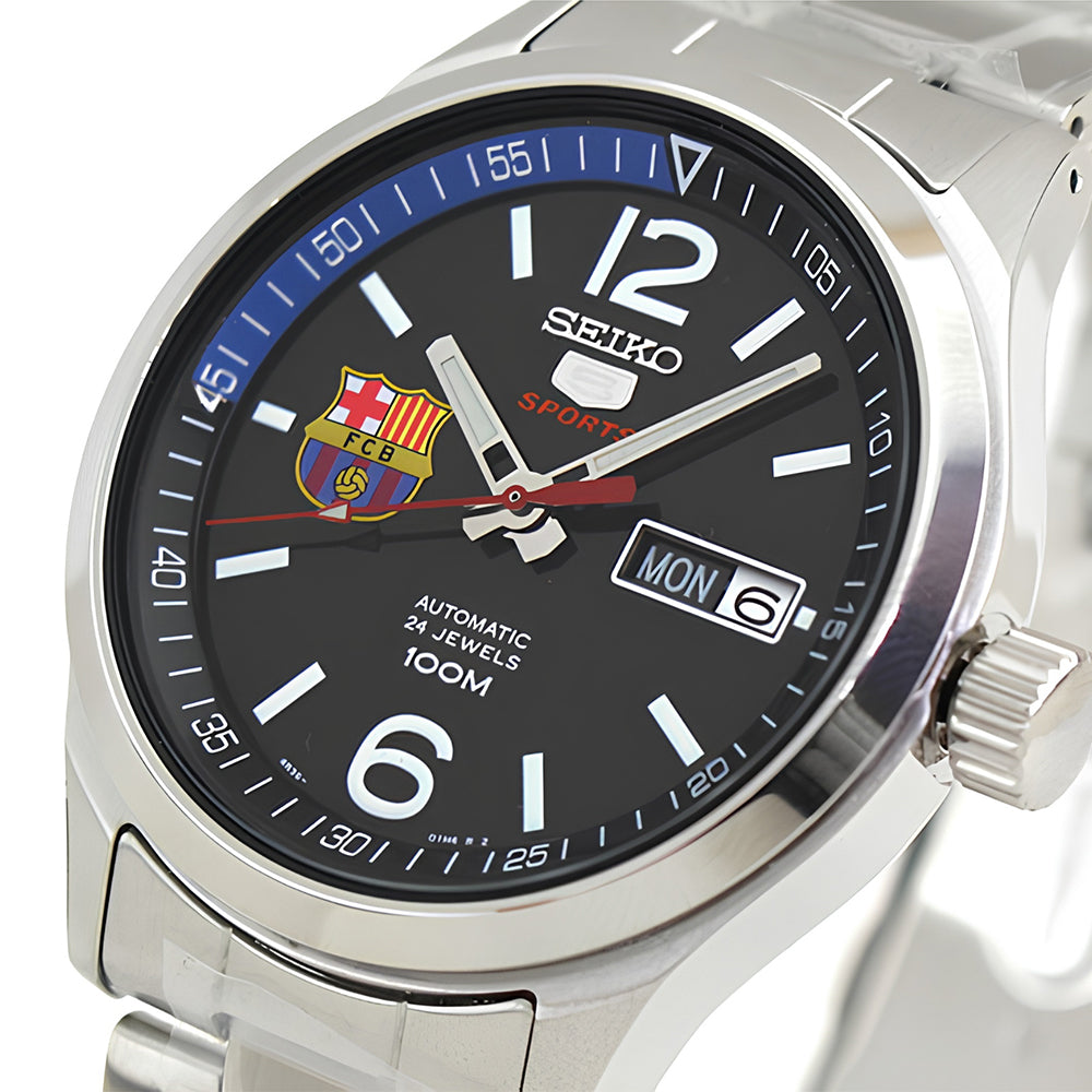 Seiko 5 Special Edition FC Barcelona Automatic Men's Watch SRP301K1