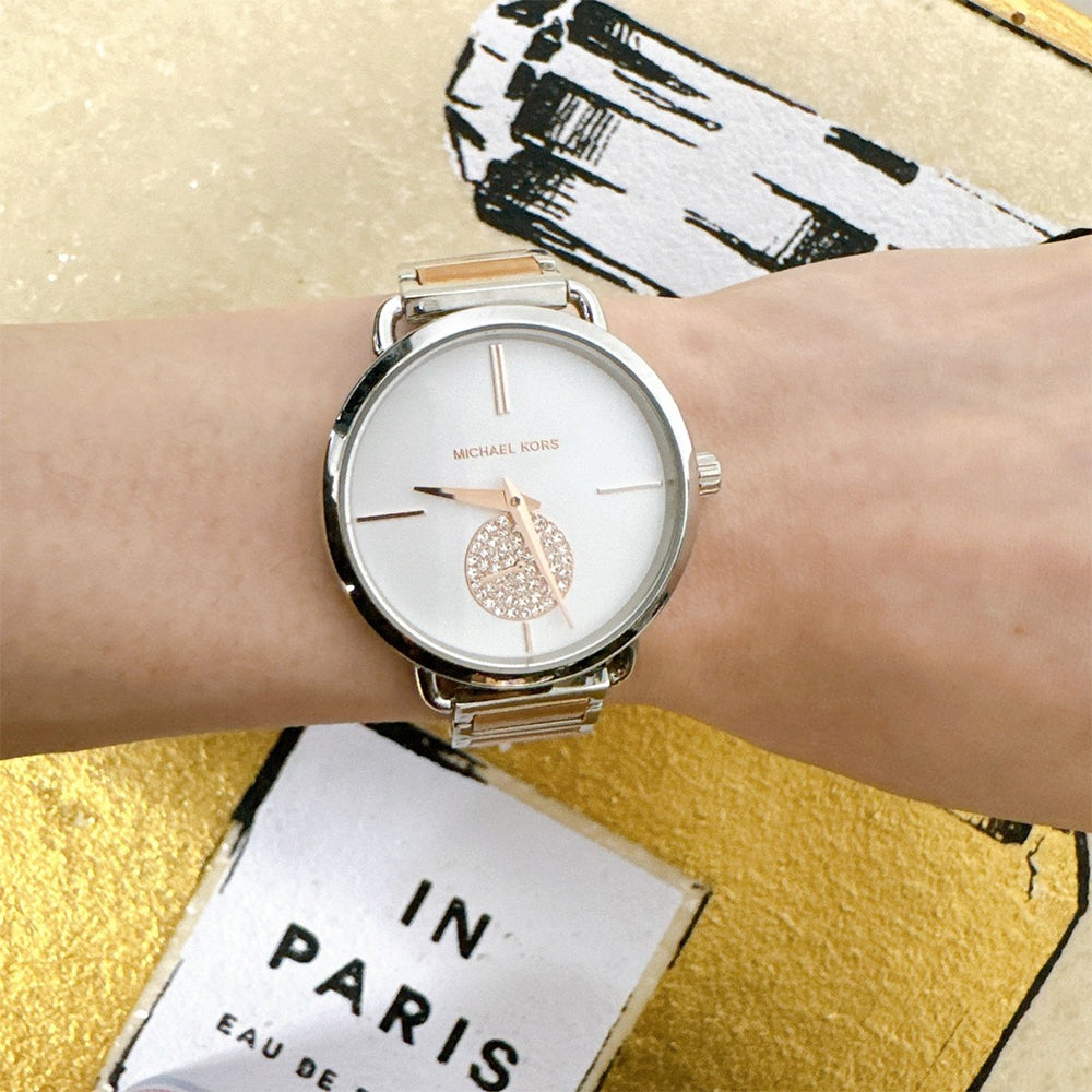 Michael Kors Portia Two Tone Ladies Watch | MK3709