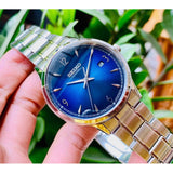 SEIKO Essentials Quartz Blue Dial Stainless Steel Men's Watch SGEH89