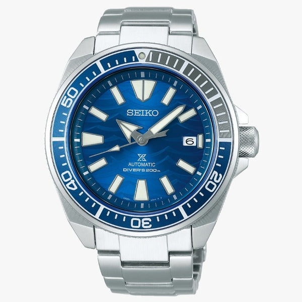 SEIKO PROSPEX  SAMURAI SAVE THE OCEAN GREAT WHITE SHARK | SRPD23K1