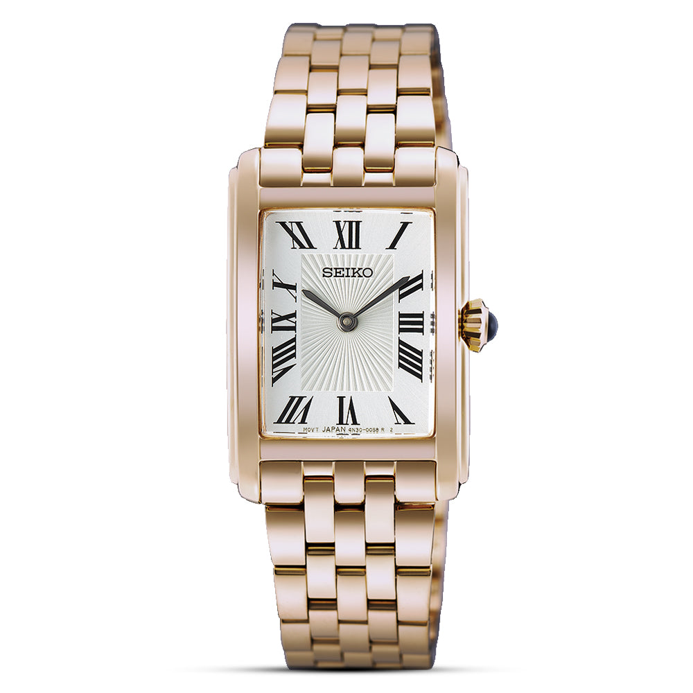 Seiko Conceptual Quartz Gold Tone Ladies Watch HGG002P1