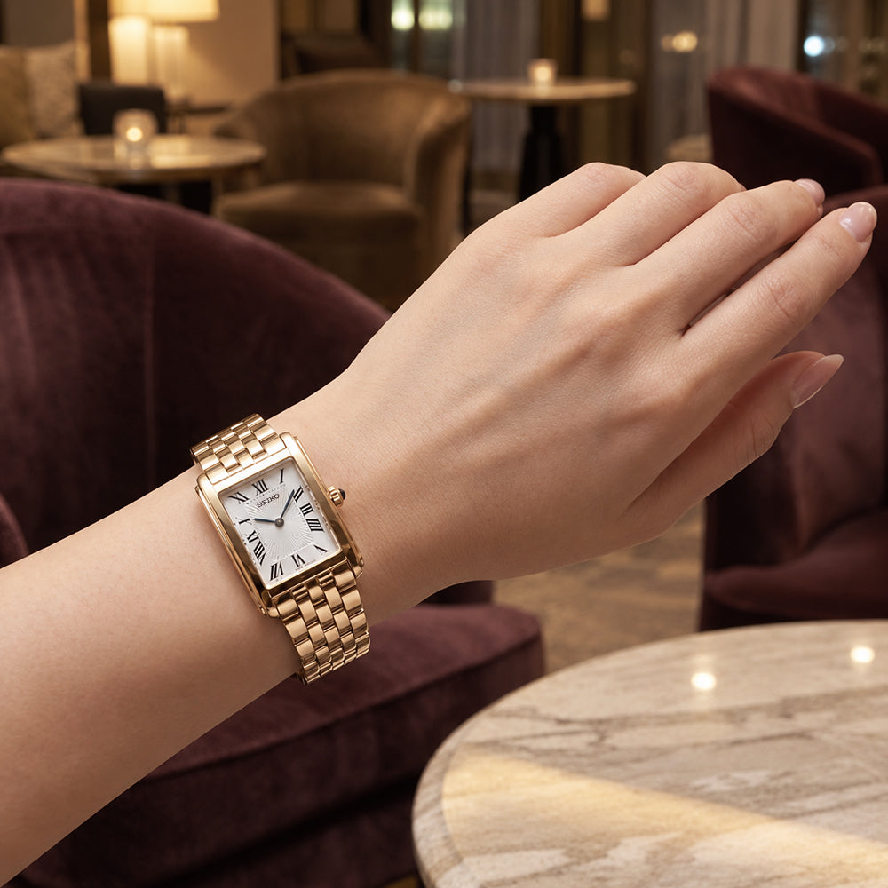Seiko Conceptual Quartz Gold Tone Ladies Watch HGG002P1