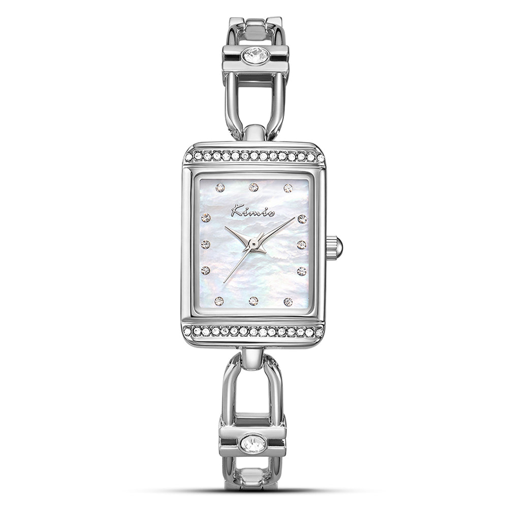 Kimio Square MOP Dial Ladies Watch | K6686S