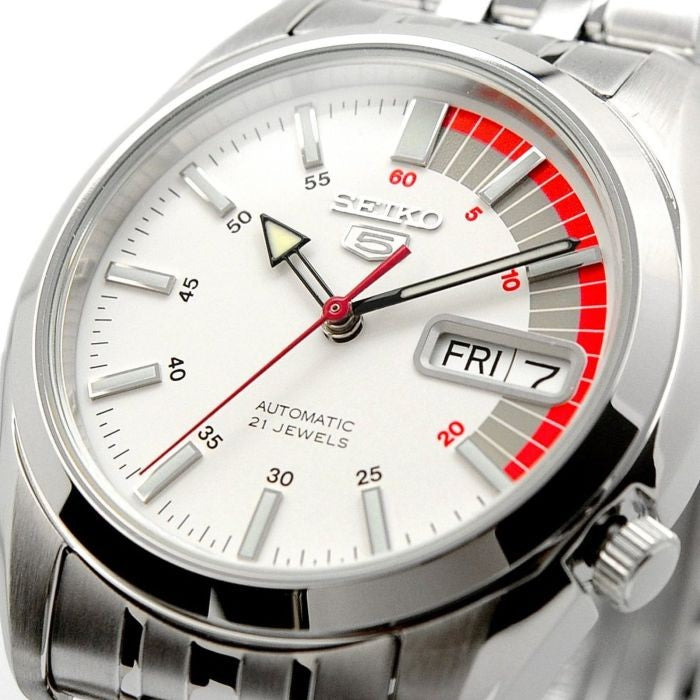 Seiko 5 Stainless Steel Automatic Watch for Men SNK369K1