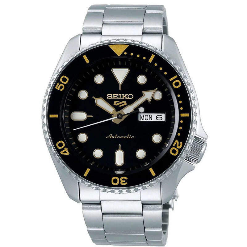 Seiko 5 Sports Black Dial Automatic Men's Watch SRPD57K1