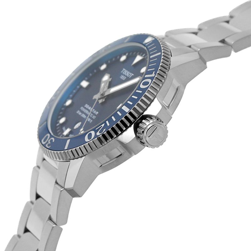 Tissot Sea-star 1000 Powermatic 80 Blue Men's Watch| T1204071104103