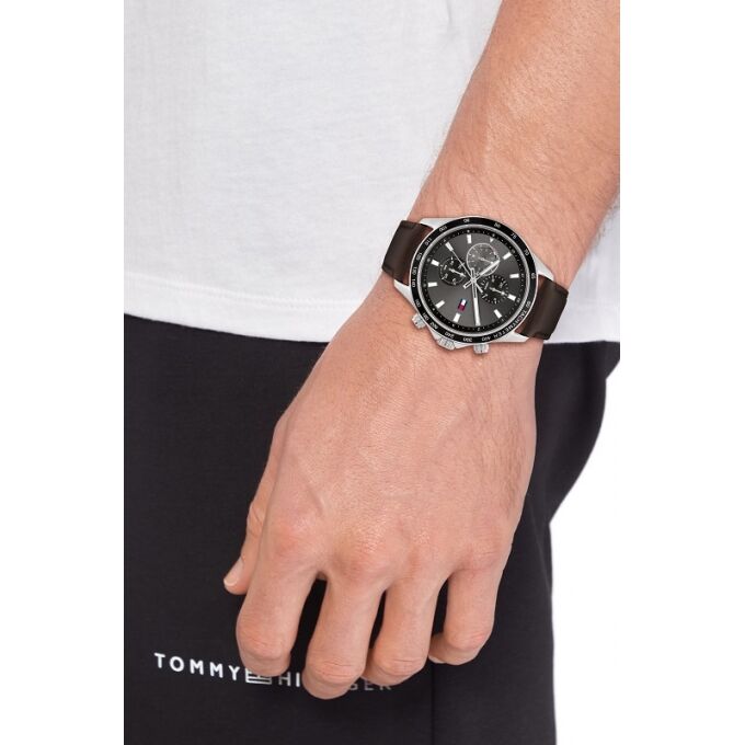 TOMMY HILFIGER Miles Brown Men's Watch| TH1792015