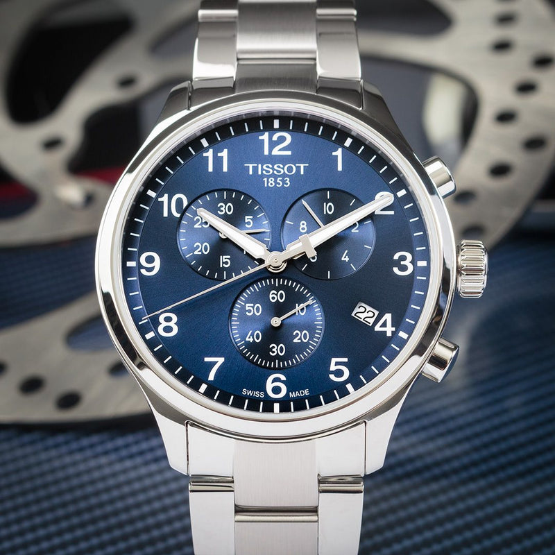 Tissot chrono xl classic on sale blue