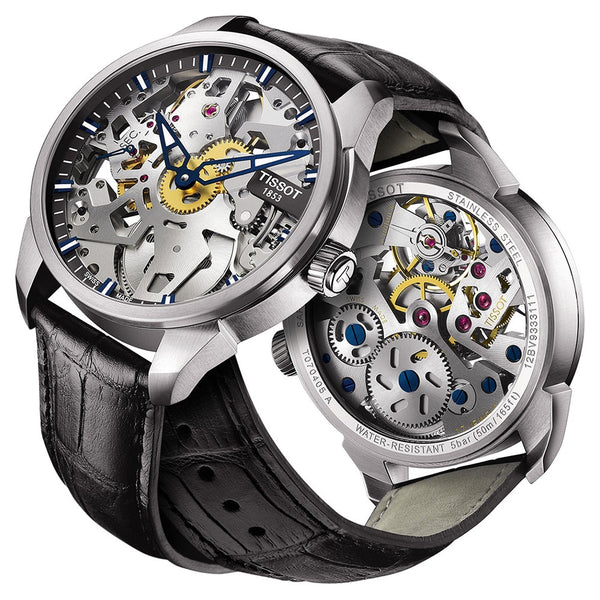 Tissot T-Complication Squelette Mechanical Men's Watch| T0704051641100